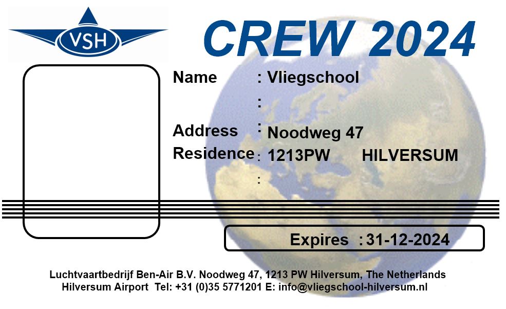 VSH Crewcard