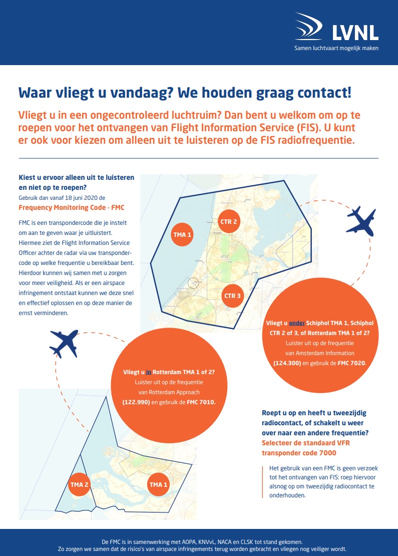 pamflet van LVNL